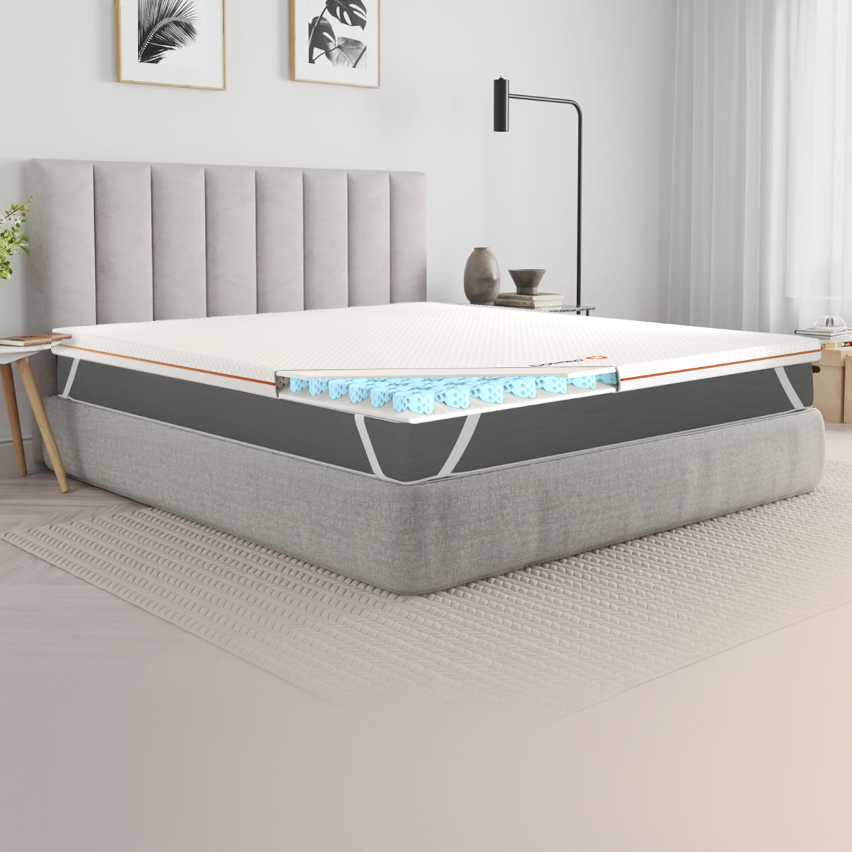The Premium Mattress Topper by Dormeo® - Comfort Sale - 30% Off Discount Applied. Navigation Callout