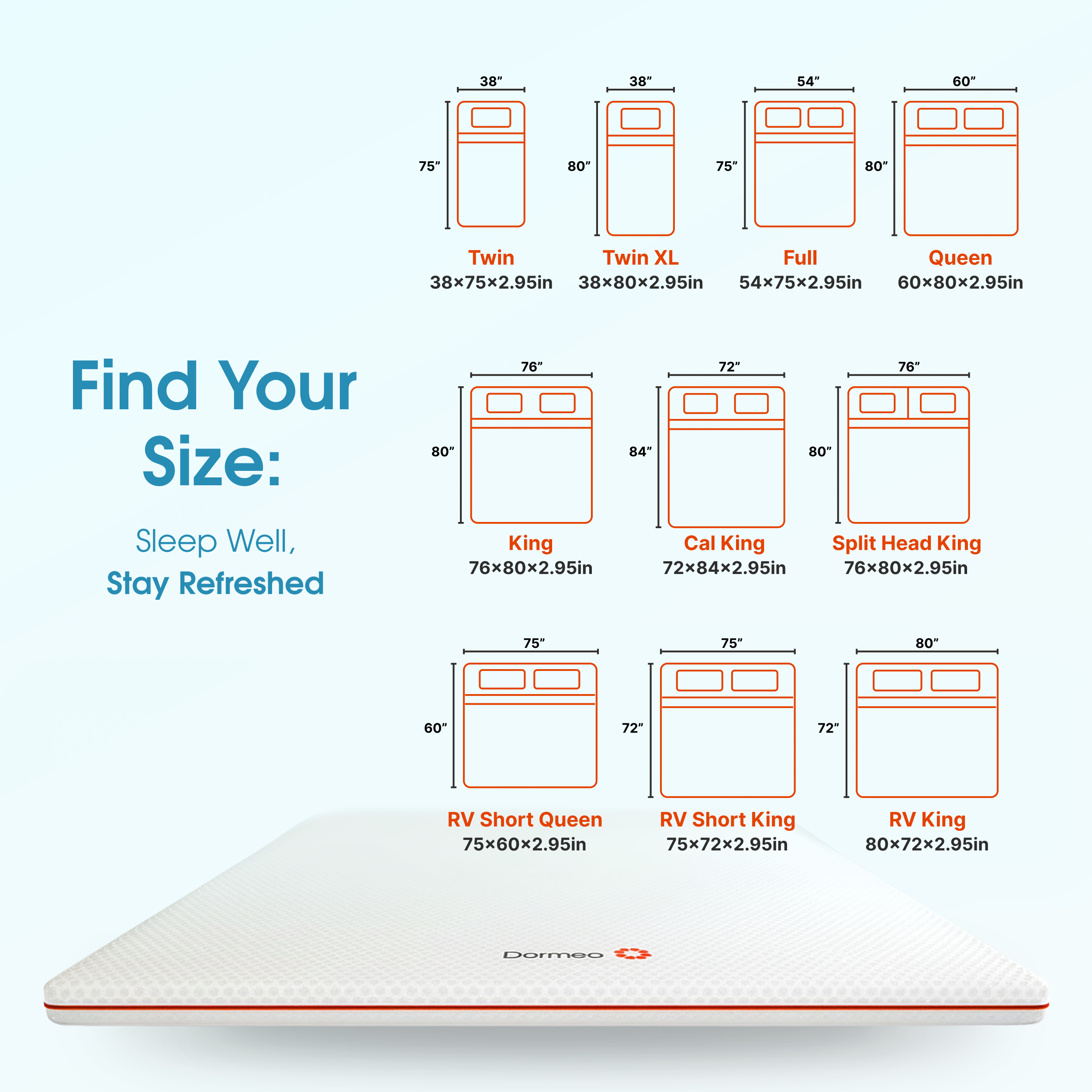 The Premium Mattress Topper by Dormeo® - Free Sleep Guide Special TV Offer & 30% Discount Applied