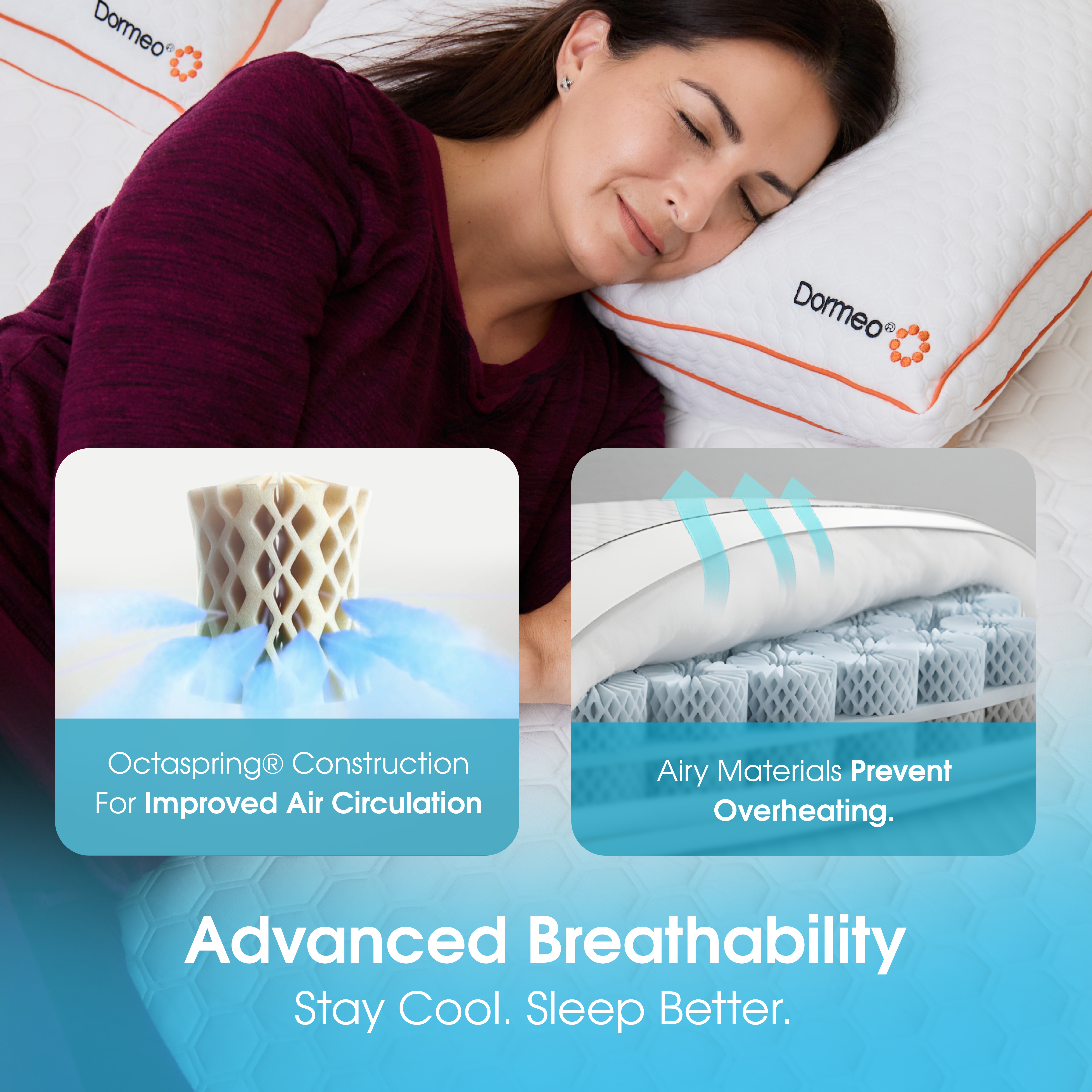 The Premium Duo Pillow by Dormeo®