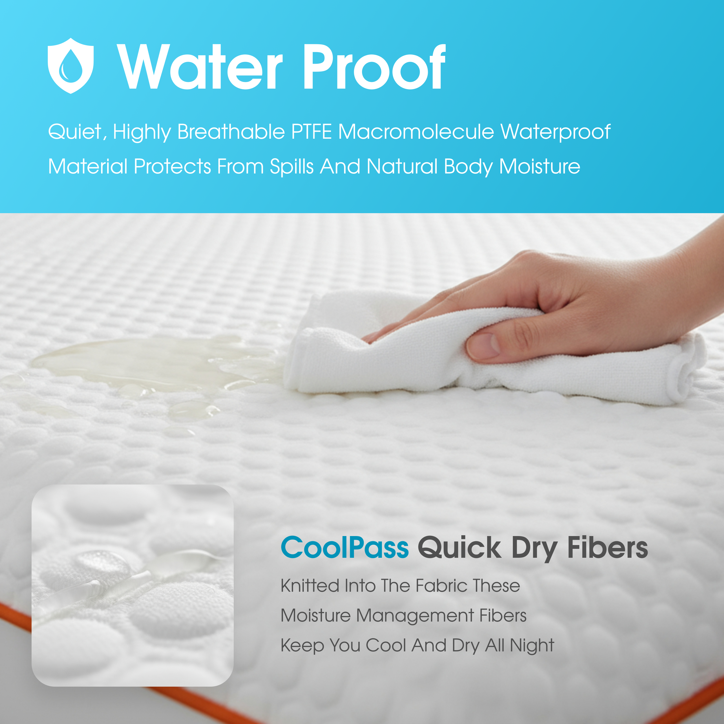 Dormeo® Premium Waterproof Mattress Protector - $60 off