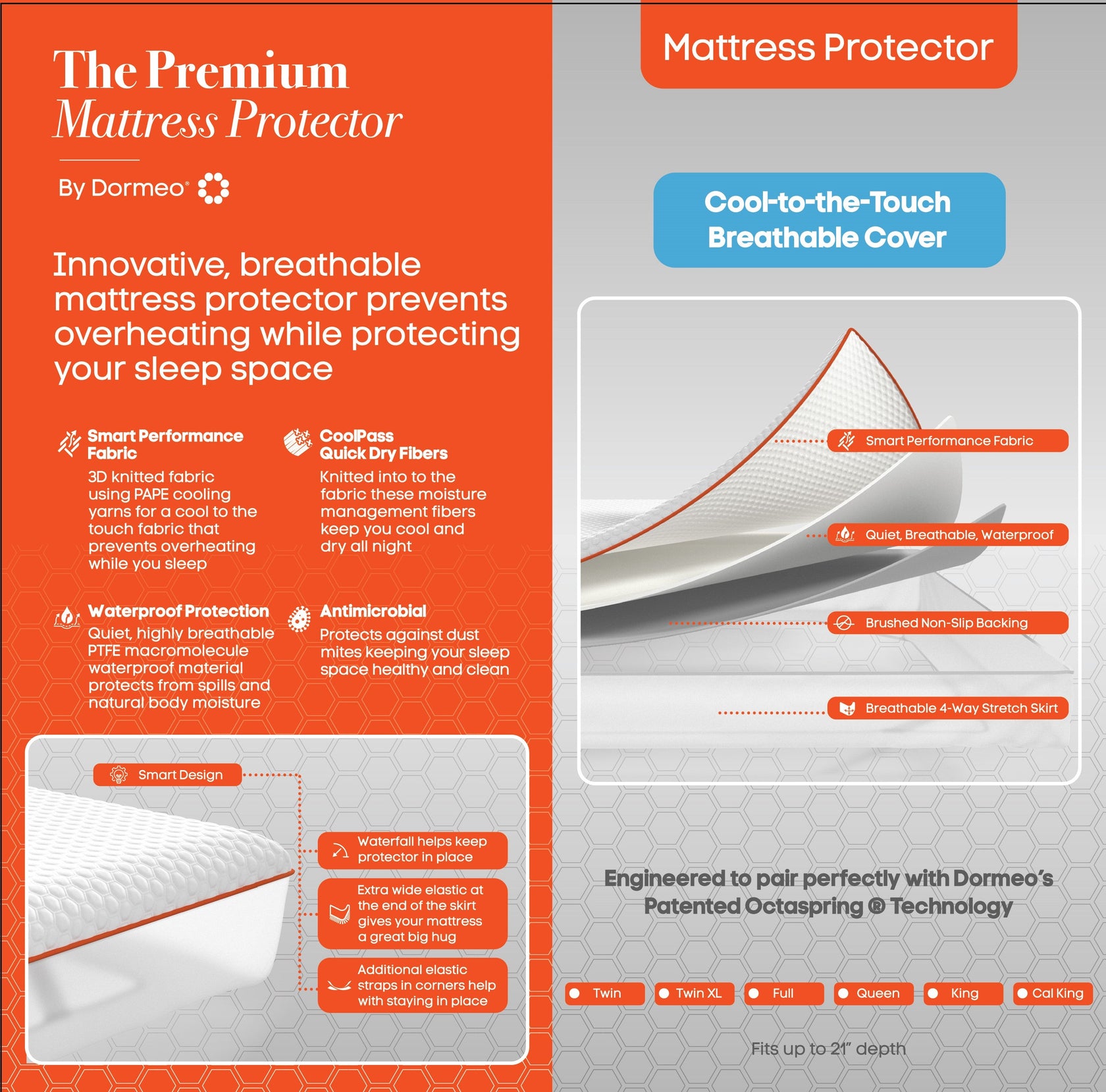 The Premium Mattress Topper by Dormeo Dormeo USA